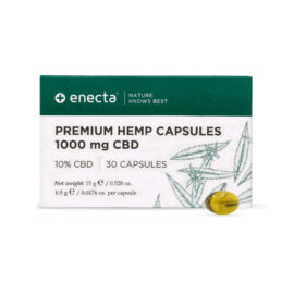 Екстракт от коноп на капсули, 10% cbd, Enecta, 15 g