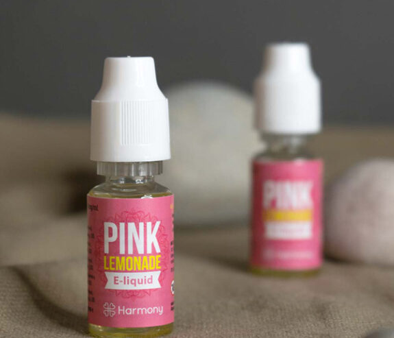 CBD e-liquid vape - Pink Lemonade, 300 mg CBD, Harmony, 10 ml